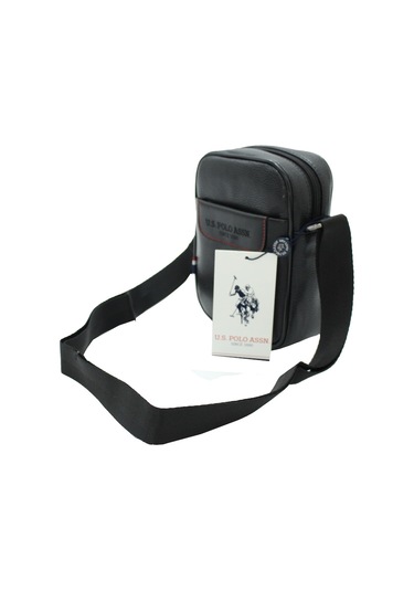 Plevr 8440 Us Polo Assn Suni Deri Erkek Portföy Çanta-Siyah