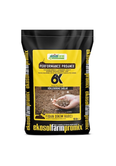 Ekosol Farm Fidan Dikim Harcı Performans Pro6Mix Gübre 15 L