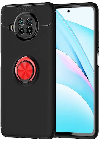 Xiaomi Redmi Note 9 Pro 5G Kılıf Yüzüklü Magnetli Ravel Case