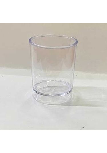 Mika Akrilik Shot Bardak Mum Bardağı 6x4.2 Cm 35 Cc 12 Adet