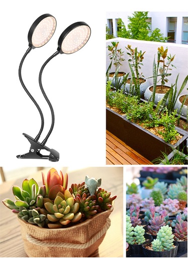 30 W Led Bitki Büyüme Işık Tam Spektrum Siyah