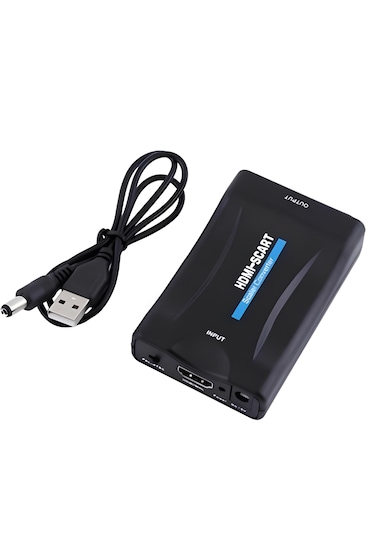 Speeduf Hdmı To Scart Av Çevirici 4363p Dönüştürücü Skart Adaptor