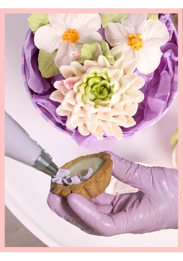 Bonbon Pastacılık Ucu Krizantem 401 235254707 Gri