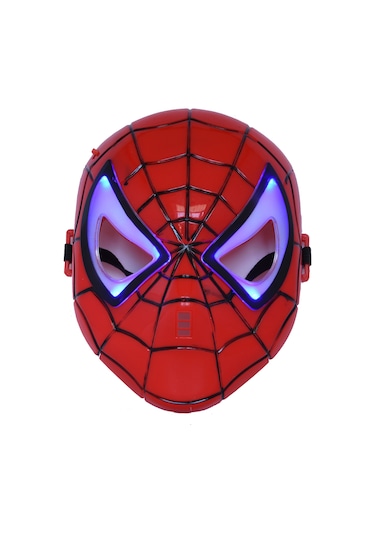 Örümcek Adam Ok Ağ Fırlatan Atan Eldiven Spiderman Işıklı Maske