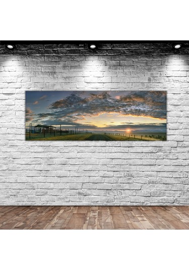 Bk Home Manzara Panorama Kanvas Tablo 100x35cm-4 Bkbitmeyen77523 Bk