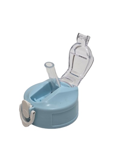 Otomatik Pipetli Su Matarası Yedek Kapağı 57mm Turkuaz Çok Renkli