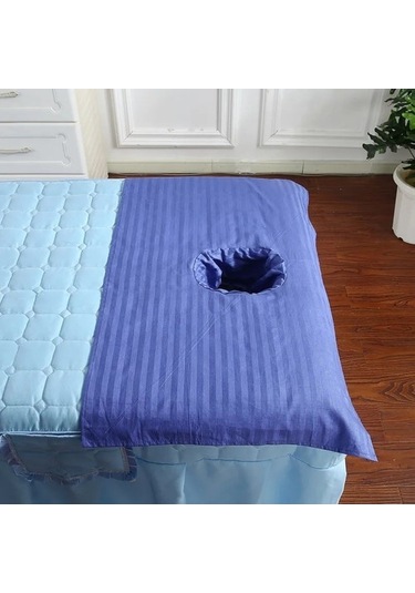 Pembe 50cmx70cm Yüz Delikli Pamuklu Masaj Havlusu, Tuina El Bezi, Massge Masa Örtüsü, Sırt Yürüyüşü 5 Parça 9xpjph Çok Renkli