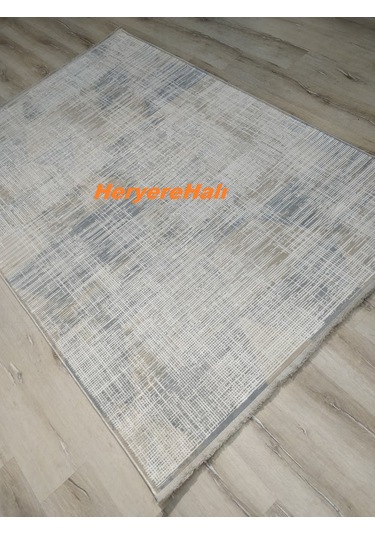 Modena Mdn 02 Cream Blue Şık Ve Modern Sıkı Dokuma Hav Toz Vermez