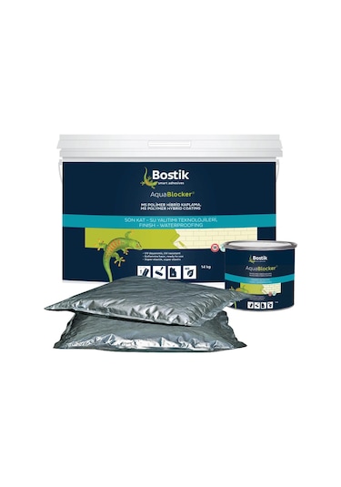 Bostik Aquablocker,14 Kg Temel Çatı Banyo Balkon Su Yalıtıı