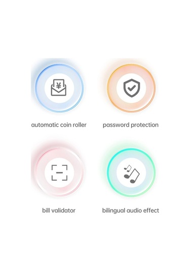 Xianwen Reedark Renkli Abs Malzemeli Kumbara - 6 Farklı Renk