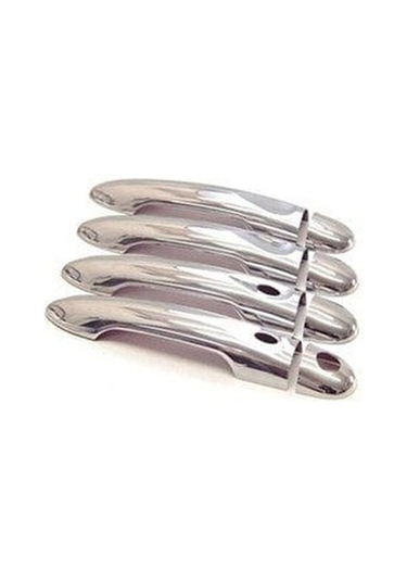 Ebal Otomotiv Renault Megane 3 Krom Kapı Kolu 4 Kapı  2008-2016 (2 Kol Sensörlü)