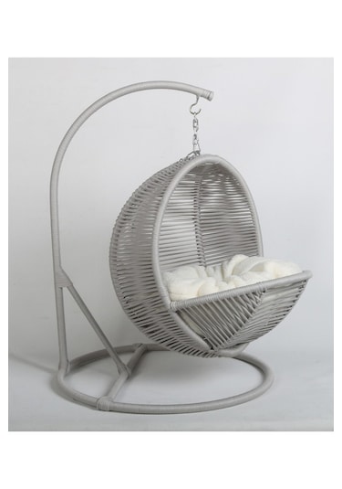 Reyo Pet Lüxperi Kedi Salıncağı & Kedi Yatağı & Kafesi 38x45x65 Cm Açık Gri