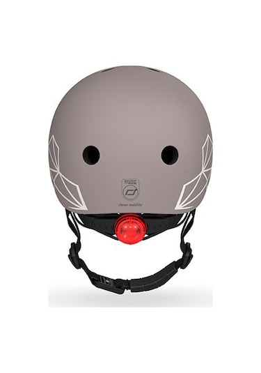 Scoot And Ride Lifestyle Bebek Kaskı Xxs-s Brown Lines 181206-96563