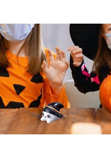 Lijinxu Cadılar Bayramı Mini Heykelcik 2,9x1,9-cm-şapka-elf