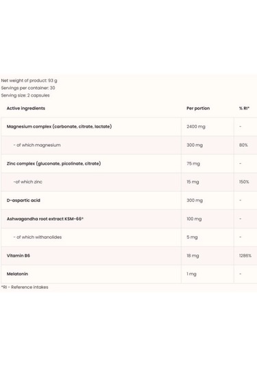 Ostrovit Zmadvanced Test Booster Daa Aspartic Acid+zinc+magnesiu