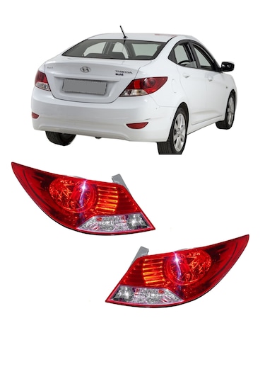 Hyundai Accent Blue Arka Stop Lambası Sağ Sol Takım Halinde