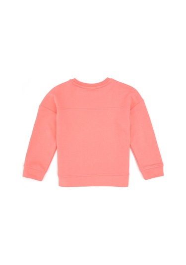 U.s. Polo Assn. Kız Çocuk Sweatshirt 50314289-vr105 Neon Pembe//neon Pınk