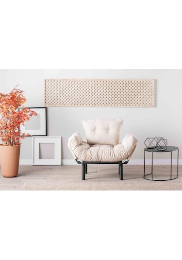 Pafu Nitta Tekli Kanepe - Krem