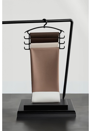 Füme Pantolon Askısı & Dolap Düzenleyici Askı Gri