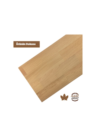 Kayın Ahşap Plaka - 1. Sınıf Masif Panel