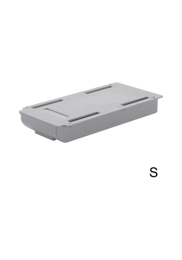 Gri Depolama Rafı Kendinden Yapışkanlı Kalem Tepsisi Masa Masa Depolama Çekmecesi Organizat Masa Altında Tezgah Altı Ürün 54326345