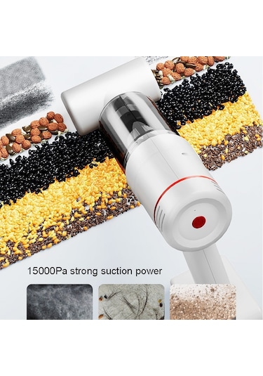 CBTxGlobal Lt-116c Temel+metal Filtre Kablosuz El Araç Fırçasız Elektrikli Süpürge