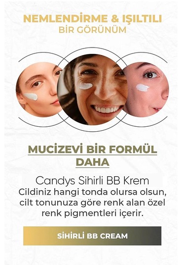 Candy's Candys Sihirli BB Krem 50 ML