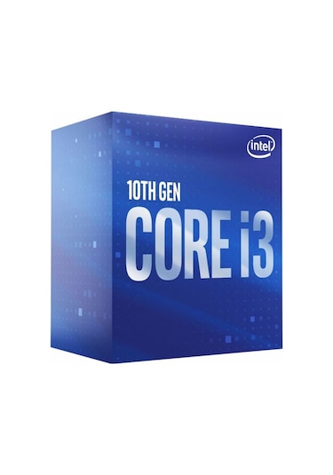 Intel Core i3-10100 3.6 GHz LGA1200 6 MB Cache 65 W Box İşlemci