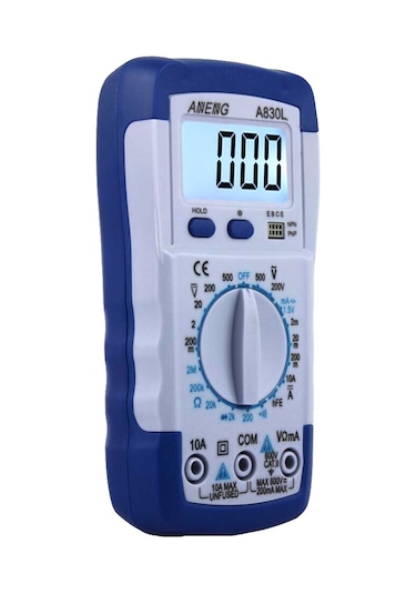 Reedark Taşınabilir Dijital Multimetre - Voltmetre, Ampermetre Ve Ohmmetre Ölçümü İçin Profesyonel El Tipi Cihaz