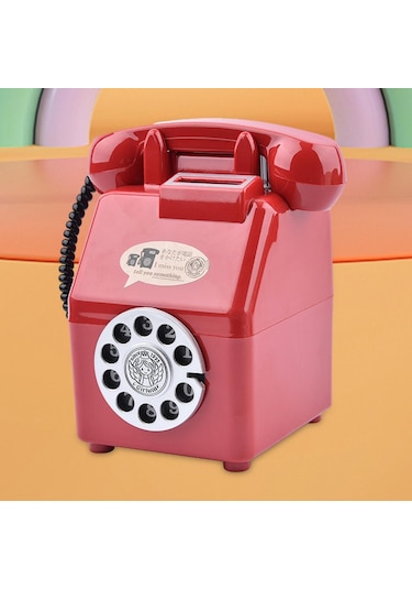 Suntek Retro Telefon Kumbara Arama Telefon Para Tasarrufu Kavanoz