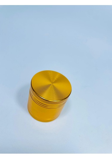 Çelik TutunÖğütücü 4Kademeli Paslanmaz Grinder GoldRenk//40mm