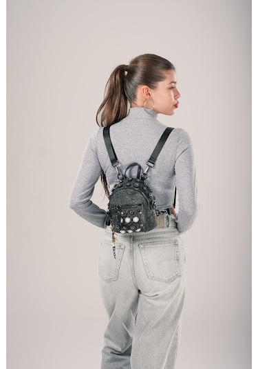 Ççs Kadın Sırt Çantası Ccs17853 Siyah Siyah