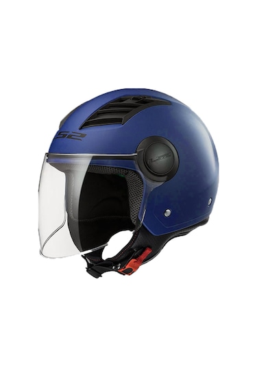 Ls2 Airflow Of 562 Mat Mavi Motosiklet Kaskı