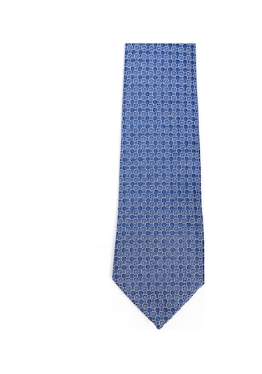 Ac&Co / Altınyıldız Classics Erkek Lacivert Desenli Kravat - Lacivert