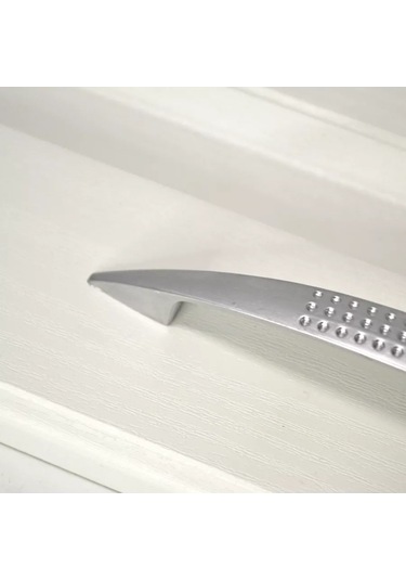 Mf Furniture Hardware 8'li Set Mobilya Kolu Kavis Braketi 128mm 226907069 Siyah