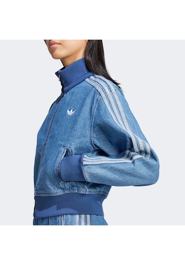 Adidas Denim Tt Kadın Mavi Ceket Jd2570 Lacivert