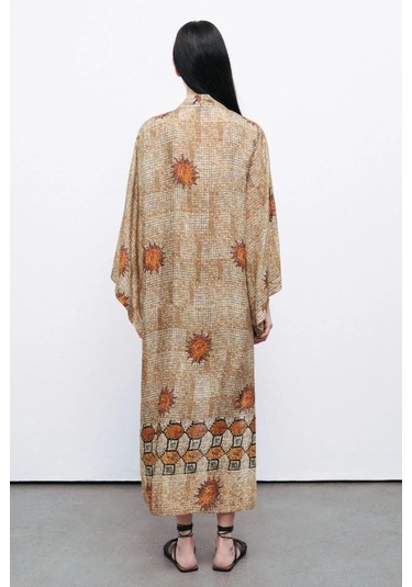 N25yn11115 Nocturne Kimono Çok Renkli
