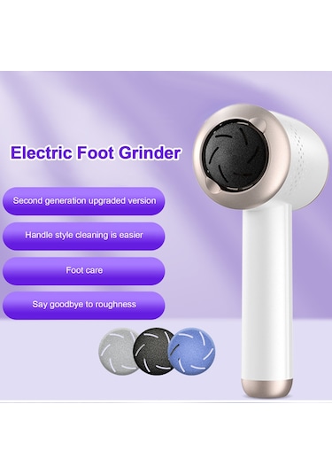 Moveevo Elektrikli Ayak Öğütücü Otomatik Ayak Nasırı Giderici Ev Kullanımı Ayak Öğütme Aleti Şarj Edilebilir Ayak Bakım