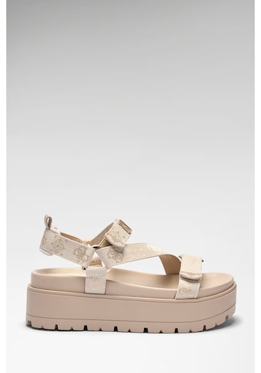 Guess Fetta Kadın Sandalet Fljfttfal03 Fljfttfal03 Cream