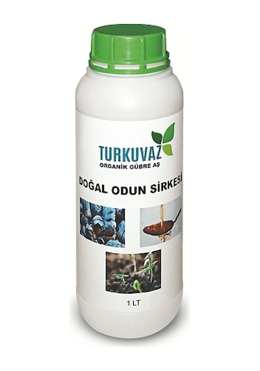 1 L. Turkuvaz Doğal Odun Sirkesi (Zararlılara Organik Çözüm)