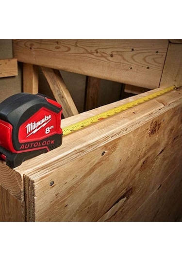 Milwaukee T4932464664 Ağır Hizmet Tipi Autolock Şerit Metre 8m