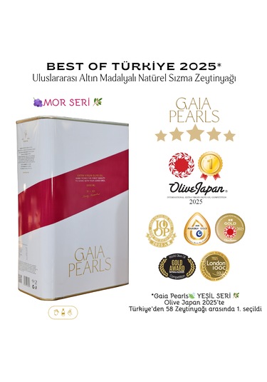 Milas Memecik Erken Hasat Soğuk Sıkım Mor Seri 3 L Teneke