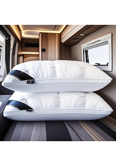 Trendooze Sunshine022 2025 Kalın Yastık, Otel Kalitesi Seyahat Yastığı