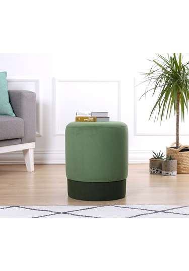 Lorencehome Lorence Home / Ropp Puf - Yeşil