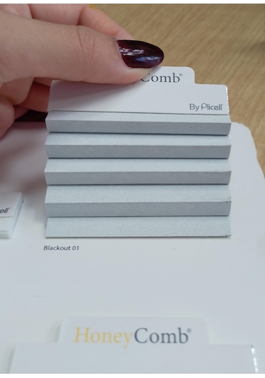 As Perde Blackout Karartma Honey Comb Plicell Perde