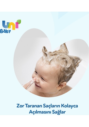Uni Baby Kolay Tarama Saç ve Vücut Şampuanı 3 x 700 ML