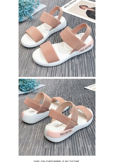 Maoyaya Roma Tarzı Kadın Plaj Terliği: Pembe, 40 Beden, Şık Ve Rahat Modeller Pembe