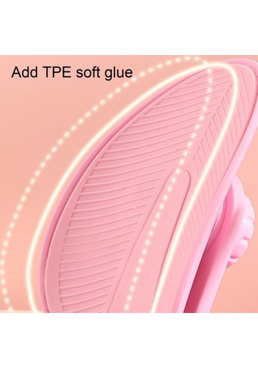 Pelvik Taban Eğitmeni Ayarlanabilir Kaymaz 360 Derece Dönebilen Uyluk Eğitmeni İç Bacak Kas Çalıştırıcı Fitness Ekipmanları Pembe