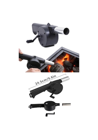 Barbekü Soba Semaver Odun Kömür Tutuşturucu Mangal Fanı
