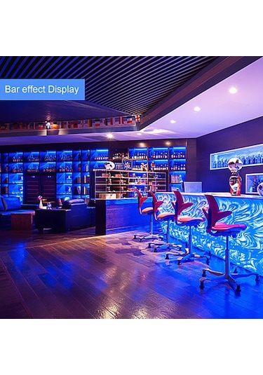 Homyl E26 E27 Rgb Led Ampul Ev Partisi Için 16 Renk Değişimi 70x130mm-15w